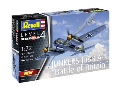 Revell 04972 Junkers Ju88 A-1 Битва за Британию 1/72