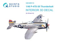 Quinta studio QD48510 P-47 D-30 (Miniart) 3D Декаль интерьера 1/48
