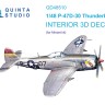 Quinta studio QD48510 P-47 D-30 (Miniart) 3D Декаль интерьера 1/48