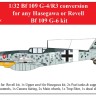 Aims AIMS32P017 Messerschmitt Bf-109G-4/R3 conversion (designed to be used with Hasegawa and Revell kits)Bf-109G-6] 1/32