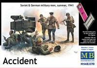 Master box 03590 Происшествие: советские и немецкие военные, июль 1941. 1/35