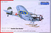 Special Hobby SH72421 1/72 SAAB B-5 'Swedish Dive Bomber' (3x camo)