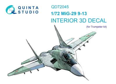 Quinta studio QD72045 МиГ-29 9-13 (Trumpeter) 1/72