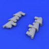 Eduard 648230 Hurricane Mk.I exhaust stacks 1/48