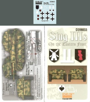Echelon FD D356033 Sturmgeschutz/StuG.III s on the Eastern Front 1/35