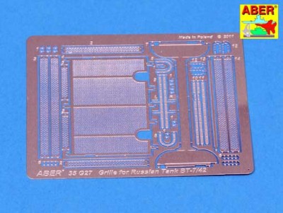 Aber 35G27 Grilles for BT-7 or BT-42