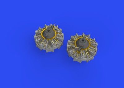 Eduard 672275 BRASSIN B-25J engines (EDU/HAS) 1/72