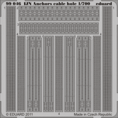 Eduard 99046 IJN anchors 1/700