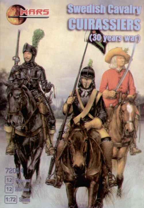 Mars (imported) MAR72014 Swedish Cavalry Cuirassiers 30 Years War 1/72