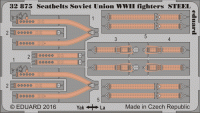 Eduard 32875 Seatbelts Soviet Union WWII fighters STEEL 1/32