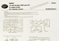 New Ware NWA-M0125 Mask T-38C Talon (NASA) EXPERT (TRUM 02878) 1/48