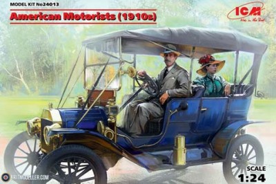 ICM 24013 Американские автолюбители (1910-е г.) 1/24
