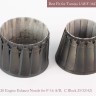 Mk1 Design MA-48056 General-Dynamics F-16A/F-16B, Lockheed-Martin F-16C/F-16D Fighting Falcon Block 25/32/42 P.W exhaust nozzle Set (opend+closed) 1/48
