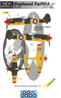 Lf Model C4447 Decals Captured Fw 190A part 3 1/144