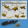Metallic Details MDR4846 U.S. Navy torpedo loading cart 1/48