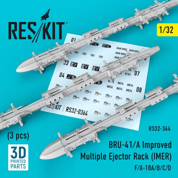 Reskit RS32-0364 BRU-41|A Improved Multiple Eject.Rack (IMER) 1/32