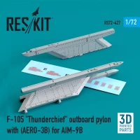 Reskit 72427 F-105 'Thunderchief' outboard pylon f. AIM-9B 1/72