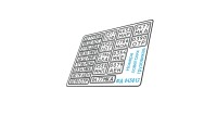 Микродизайн 043017 Автомобильные номерные знаки советских дальнобойщиков 1/43