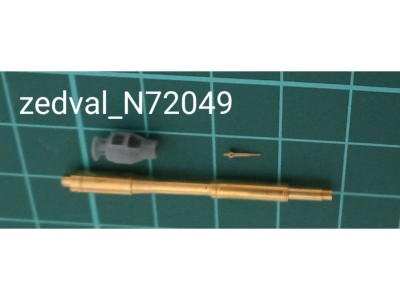 Zedval N72049 Набор деталей для САУ 2С1 Гвоздика 1/72