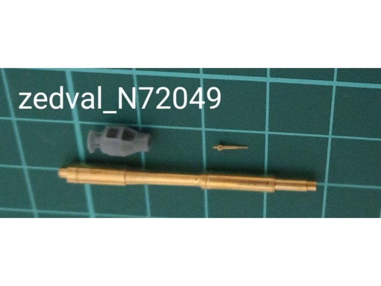 Zedval N72049 Набор деталей для САУ 2С1 Гвоздика 1/72