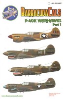 Barracuda Studios BC-48007 Curtiss P-40K Warhawks Pt 1 (4) 246040 White 13 64thFS, 57thFG Lt R.Johnson 'Jay' Tunisia 1943 1/48