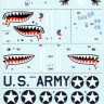 Barracuda Studios BC-48007 Curtiss P-40K Warhawks Pt 1 (4) 246040 White 13 64thFS, 57thFG Lt R.Johnson 'Jay' Tunisia 1943 1/48
