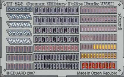 Eduard TP523 German Military Police Ranks WWII