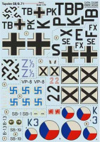 Print Scale 72-295 Tupolev SB-2 Katiuska - part 3 (wet decals) 1/72