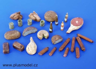 Plus model 075 Meal set 1:35
