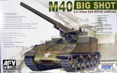 AFV Club AF35031 M40 SELF-PROPELLED GUN 1/35