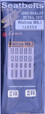 HGW 148558 Seatbelts Walrus Mk.I (laser) 1/48