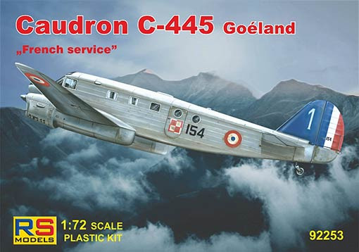 Rs Model 92253 C-445 Go?land 'French Service' (4x camo) 1/72