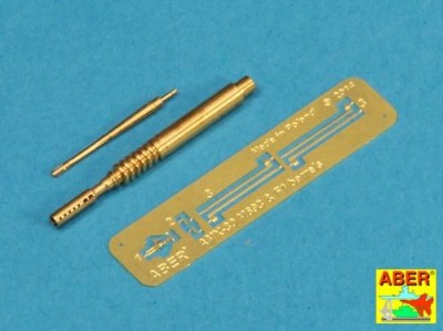 Aber 35 L-142 Barrels for 20mm M693 autocannon &amp; barrel for F1 7,62 machine gun for French AMX-30B French Main Battle Tank (designed to be used with Heller and Meng Model kits) [AMX-30B2 AMX-30 DCA AMX-30/105 AMX-30B2] 1/35