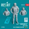 Reskit F48052 A-7 'Corsair II' male pilot stand.position 1 1/48