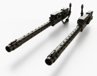 Art Scale 200-A48048 Mitsubishi A6M Zero machine guns Type 97 7.7mm, 2 pc. - ASK (3D-Printed) 1/48