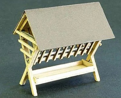 Plus model 248 Feeder (wooden set) 1/35