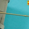 Aber 35 L-258 20mm gun barrel with prototype muzzle brake for nkm wz.38 FK-A used on TKS Tankette (designed to be used with IBG and RPM models kits) 1/35