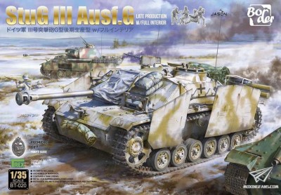 Border Model BT-020 Stug III Ausf.G late w/full interior 1/35
