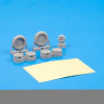 Eduard 632125 Fw 190A-8 wheels 1/32