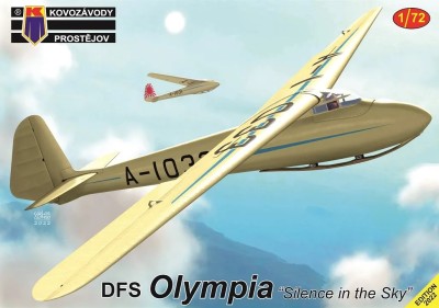 Kovozavody Prostejov 72355 DFS Olympia 'Silence in the sky' (4x camo) 1/72