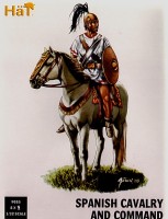 НАТ 9055 Punic War Spanish Cavalry and Command x 4 mounted figures per box 1/32