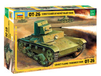 Звезда 3540 Советский огнеметный лёгкий танк ОТ-26 1/35