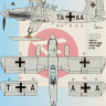 Kora Model CSD7274 Fiesler Fi-167V-2 Ski - Conversion set&decal 1/72