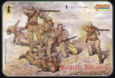 Strelets STR03872 Not available for 7+ years! British Infantry Anglo/Boer War 1/72