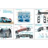 Quinta studio QD+24025 Ford GT40 Mark II (Fujimi) (с 3D-печатными деталями) 1/24