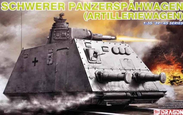 Dragon 6073 Бронедрезина Artilleriewagen 1/35