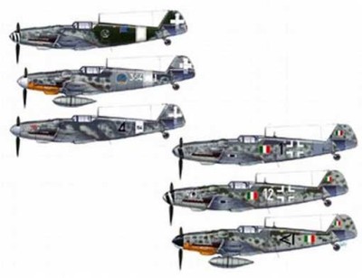 Italeri 02719 BF-109G-6 ITALIAN ACES 1/48