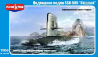Mikromir 350-008 Атомная подводная лодка США Skipjack 1/350