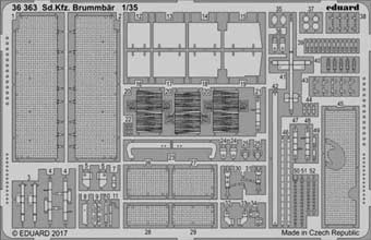 Eduard 36363 Sd.Kfz. 166 Brummb?r 1/35