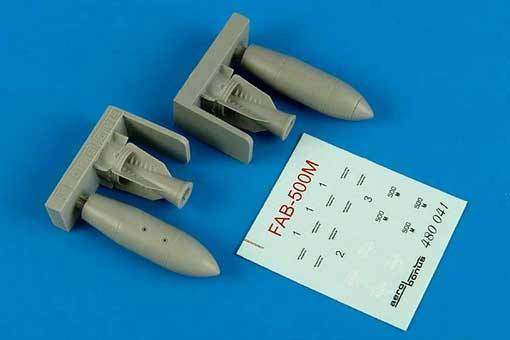 Aerobonus 480041 FAB-500M Russian bombs 1/48